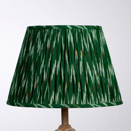 Green Ikat Empire Lampshade Small